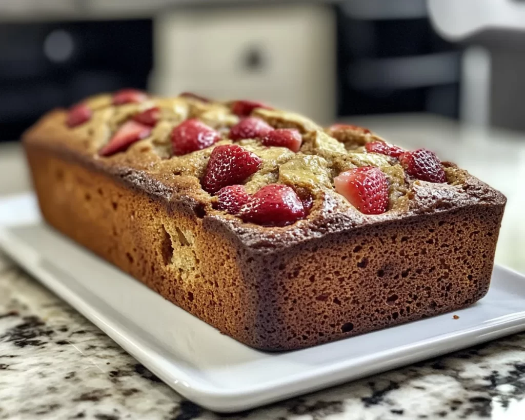 Spring Baking: Strawberry Banana Bread in 5 Steps