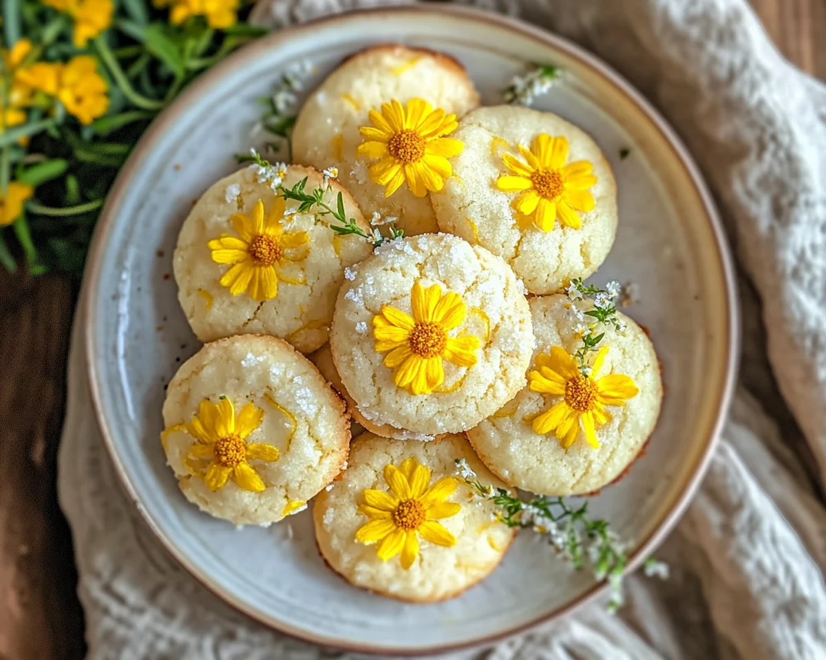 Spring Desserts: Lemon Sugar Cookies in 5 Steps