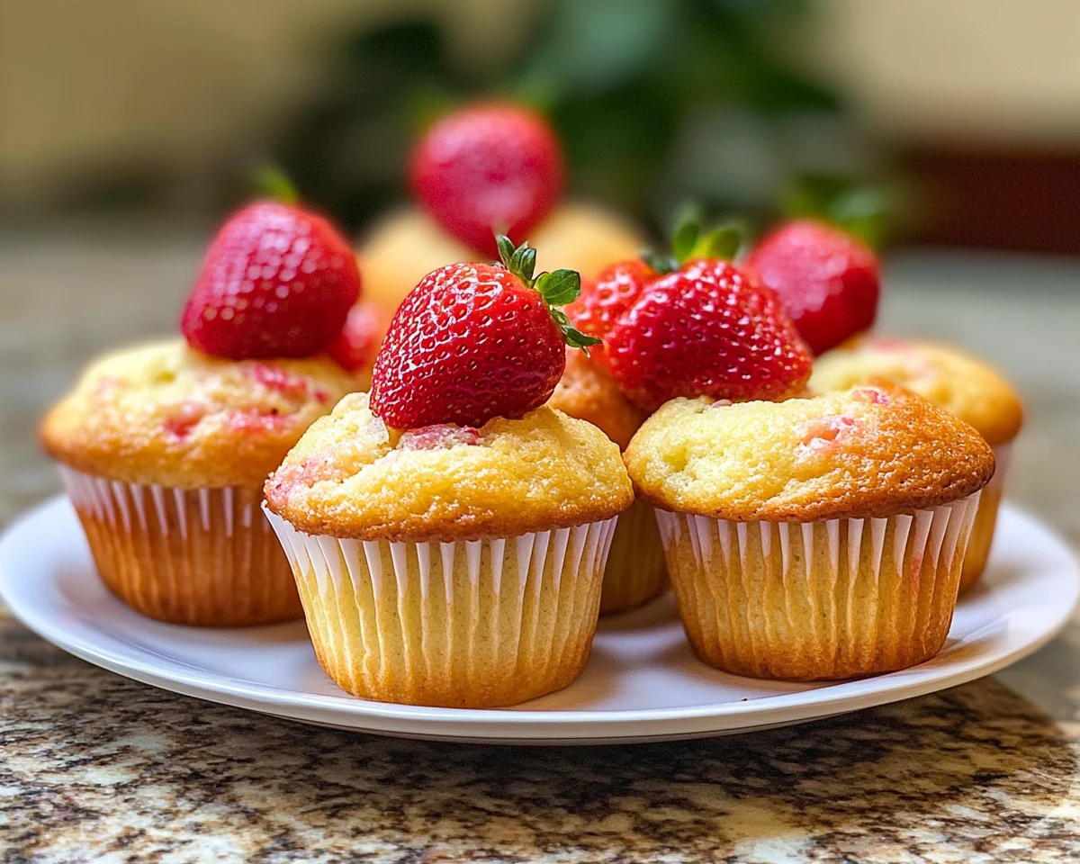 Spring Baking: Strawberry Lemon Muffins in 5 Steps