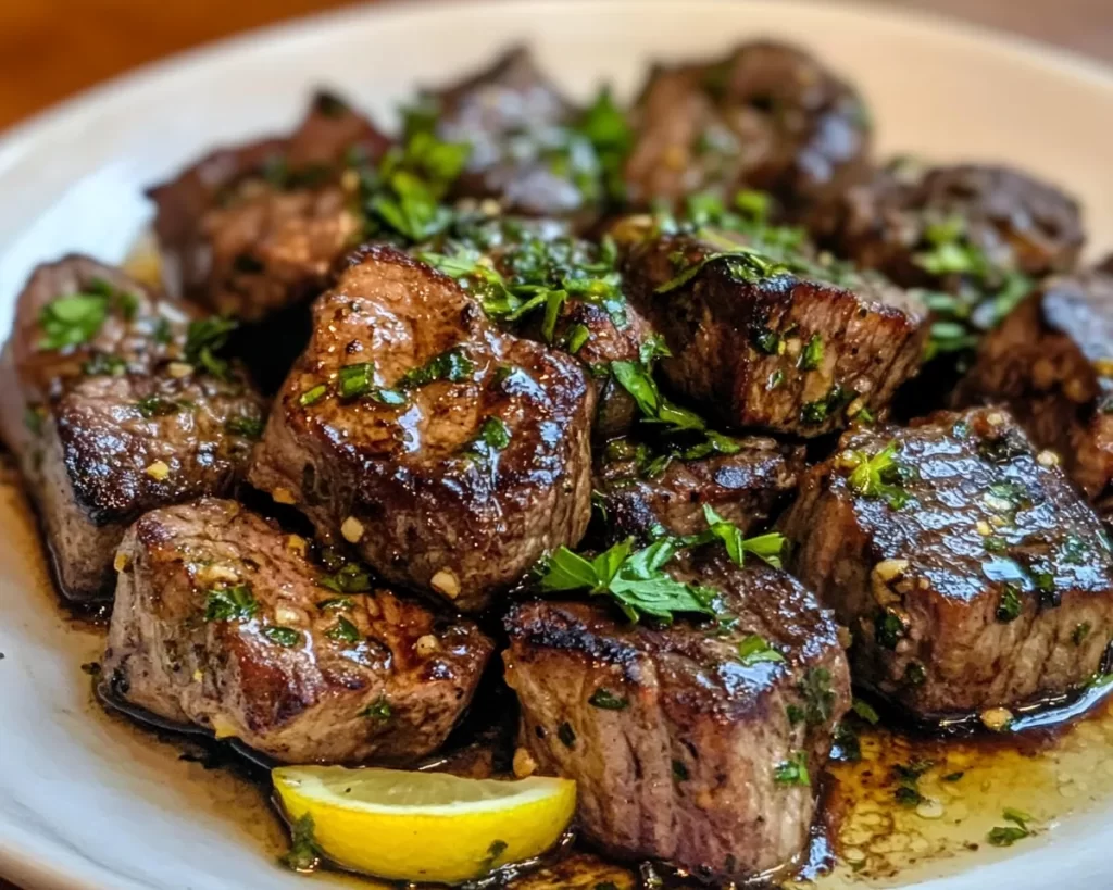 Spring Dinner: Garlic Butter Steak Bites in 15 Minutes