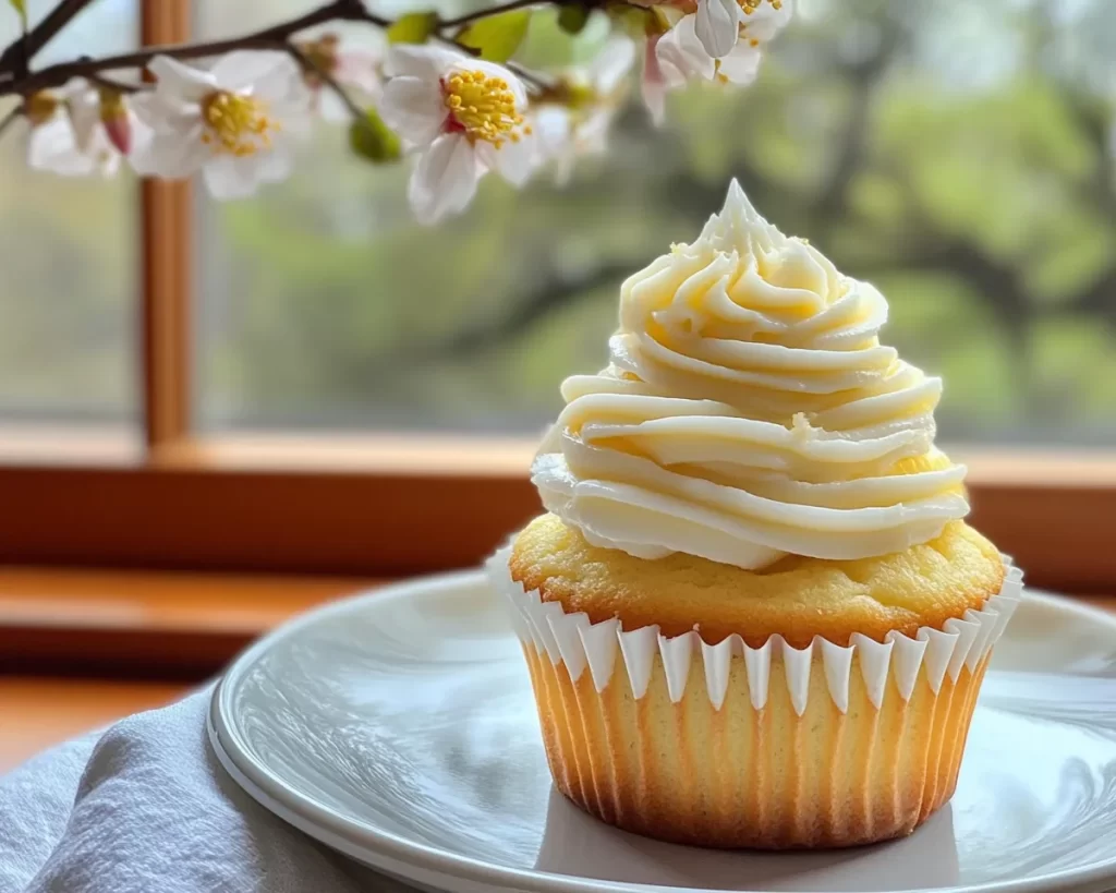 Spring Cupcakes: Honey Vanilla Cupcakes in 5 Steps