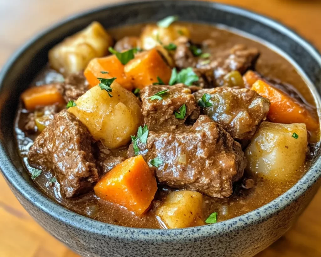 Easy Dinner Recipes for Family Comfort Foods: Slow Cooker Beef Stew in 20 Minutes Prep