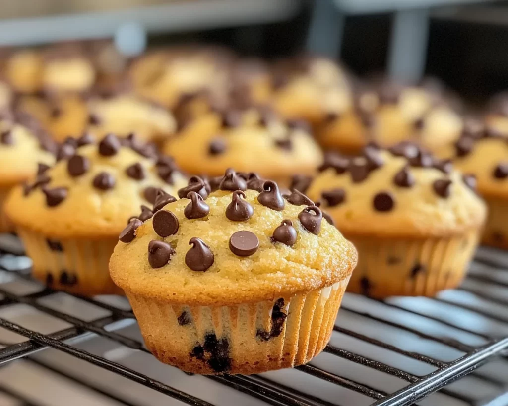 Spring Baking: Chocolate Chip Muffins in 5 Ingredients