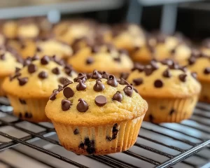 Spring Baking: Chocolate Chip Muffins in 5 Ingredients