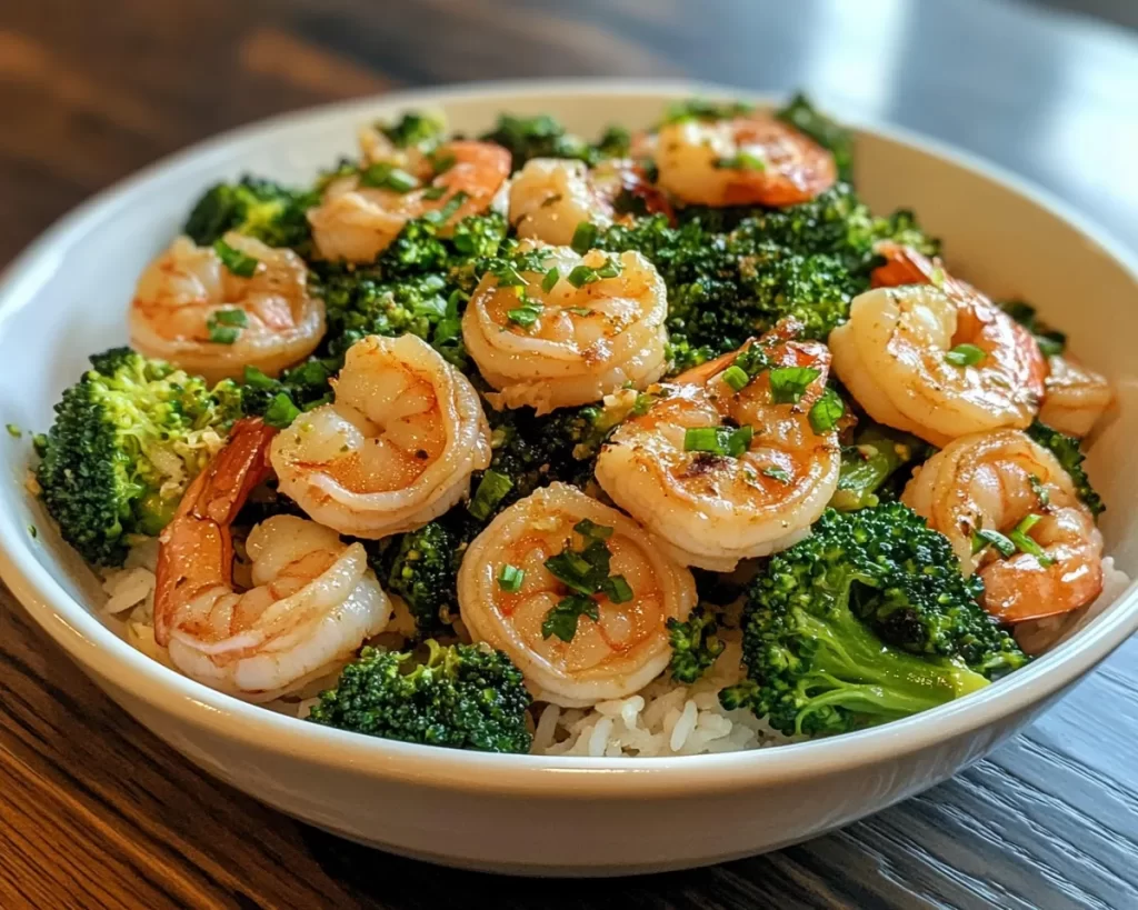 Healthy Easy Recipes: Shrimp and Broccoli Stir Fry in 15 Minutes