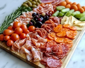 Spring Charcuterie Board Ideas: Pastel Easter Charcuterie Board in 20 Minutes