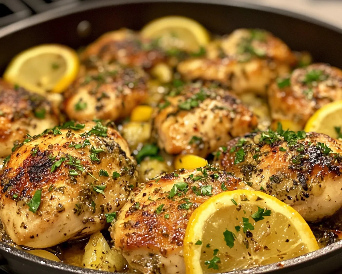 Easy Summer Dinners: One Pan Garlic Butter Chicken in 25 Minutes