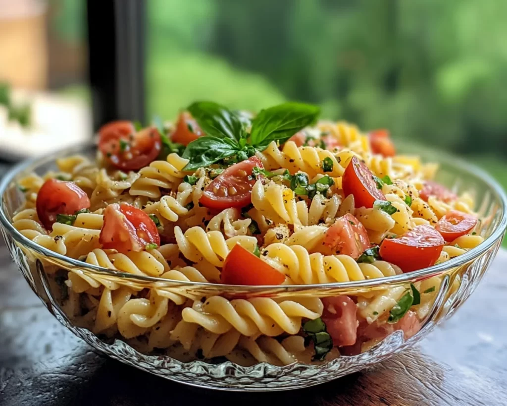 Picnic Food Ideas: BLT Pasta Salad in 20 Minutes