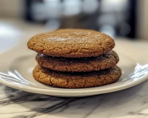 Gingerbrave Cookies (Spiced Ginger Cookie Recipe)