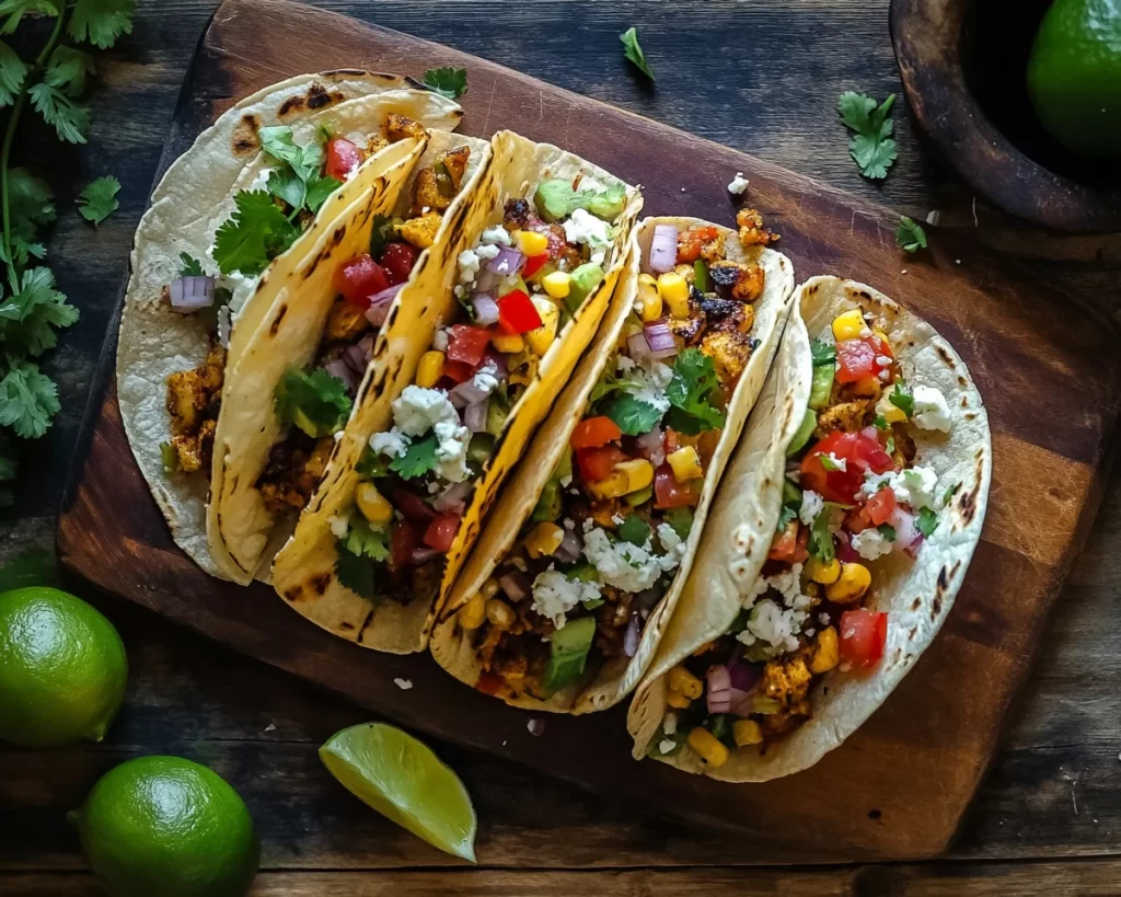Summer Dinner Ideas: Grilled Veggie Tacos in 15 Minutes