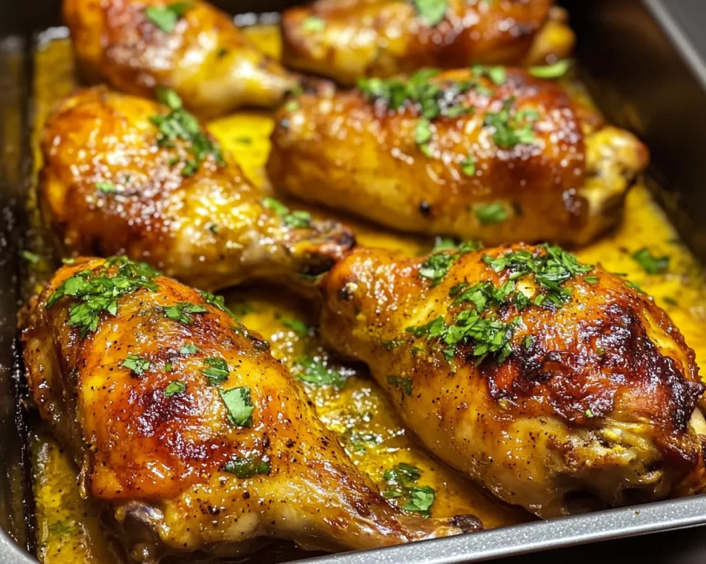 Spring Dinner: Honey Mustard Baked Chicken in 25 Minutes