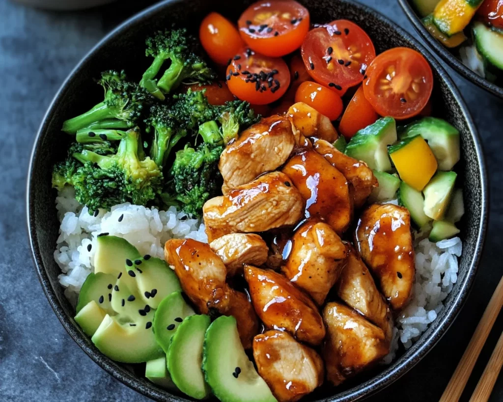 Summer Dinner Ideas: Teriyaki Chicken Bowls in 20 Minutes
