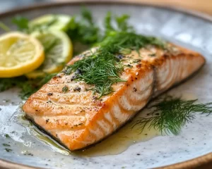 Spring Dinner Ideas: Crispy Skin Salmon With Dill in 20 Minutes