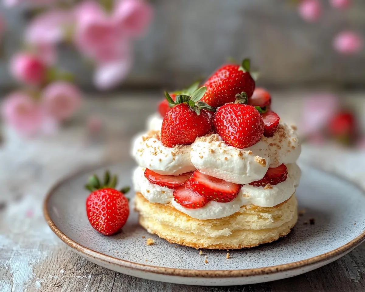 Spring Desserts: Strawberry Shortcake with 5 Ingredients