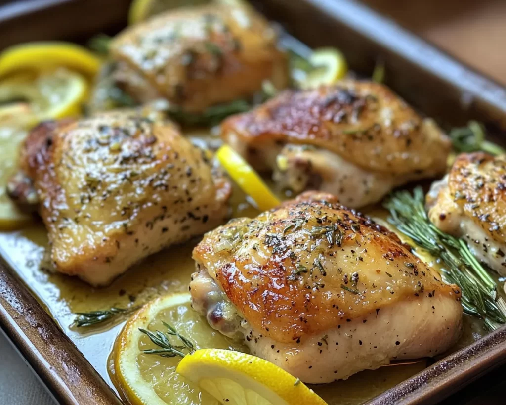 Spring Dinner Ideas: Garlic Butter Chicken Thighs in 20 Minutes