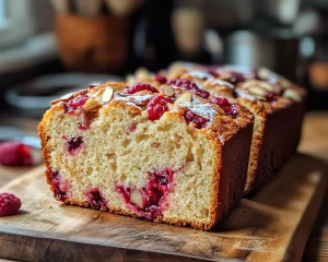 Spring Baking: Raspberry Almond Bread in 5 Steps