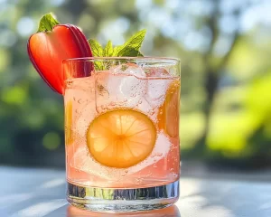 Spring Cocktails: Rhubarb Rosé Spritzer in 10 Minutes