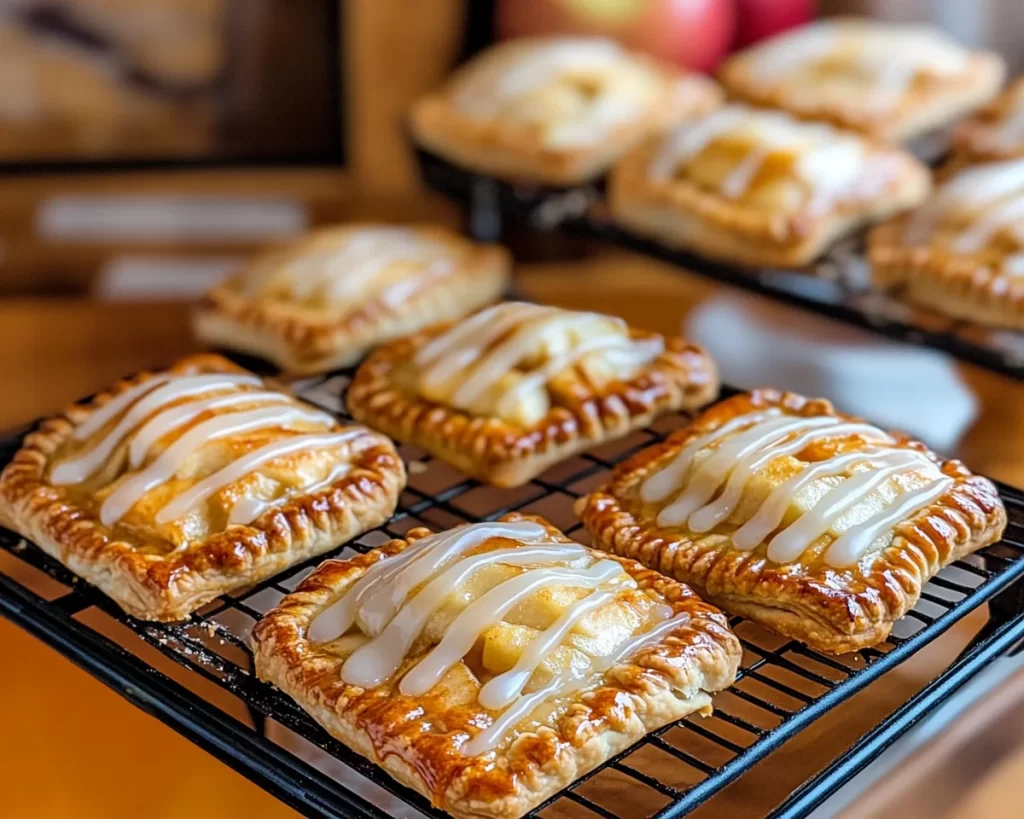 Individual Apple Hand Pies with Glaze