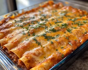 Easy Dinner Recipes for Family: Baked Beef Enchiladas in 30 Minutes