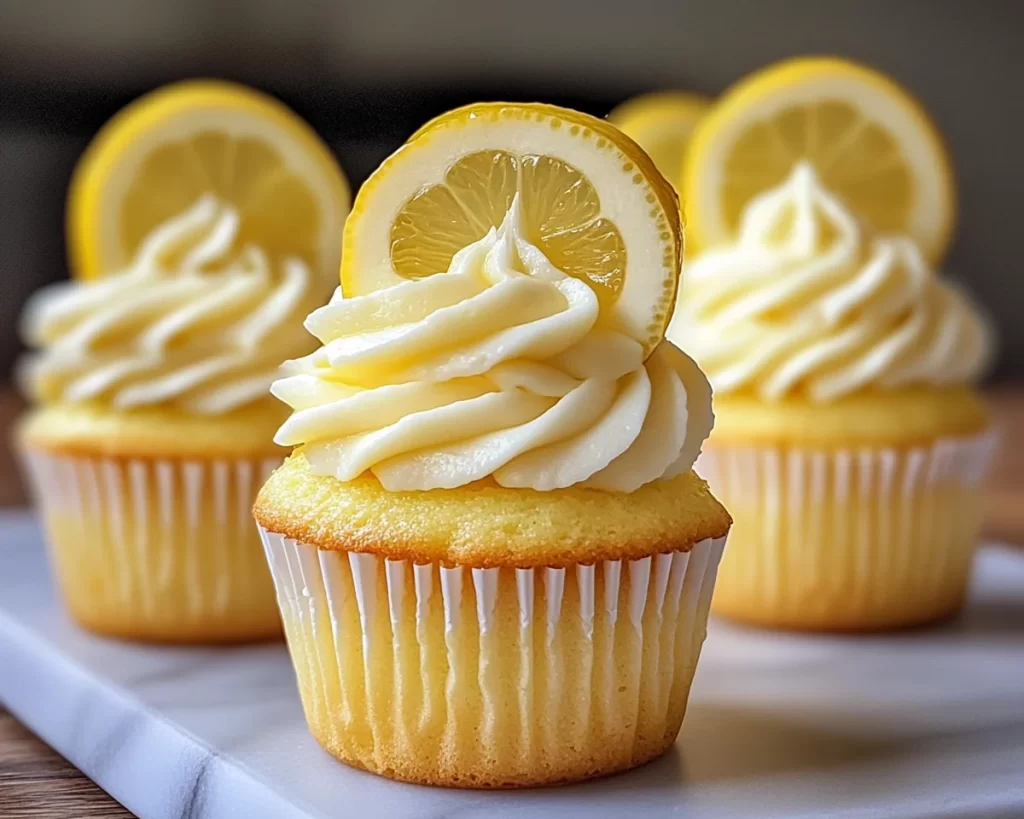 Spring Cupcakes: Lemon Cream Cheese Cupcakes in 7 Steps
