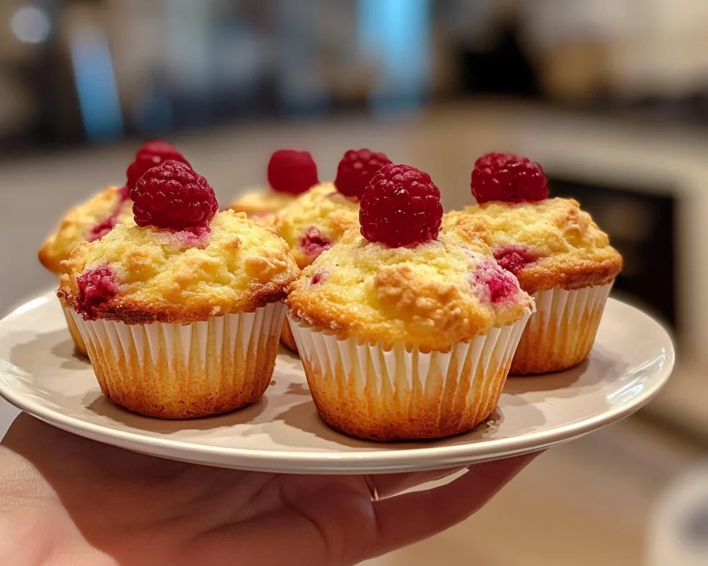 Spring Baking: Raspberry Yogurt Muffins in 5 Steps