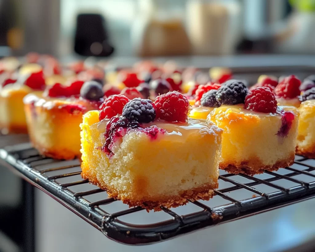 Spring Baking: Lemon Berry Mini Loaves in 7 Steps