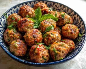 Healthy Easy Recipes: Zucchini Turkey Meatballs in 25 Minutes