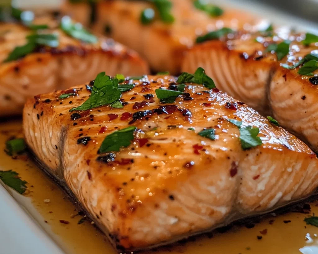 Healthy Easy Recipes: Honey Sriracha Baked Salmon in 25 Minutes