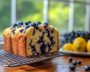 Spring Baking: Blueberry Lemon Pound Cake in 7 Steps