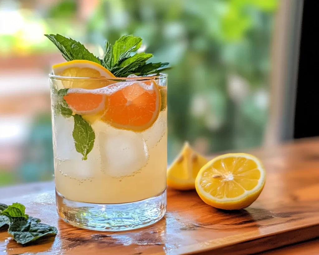 Soda Drinks Recipes: Lemon Soda Mocktail (Simple + Fresh)