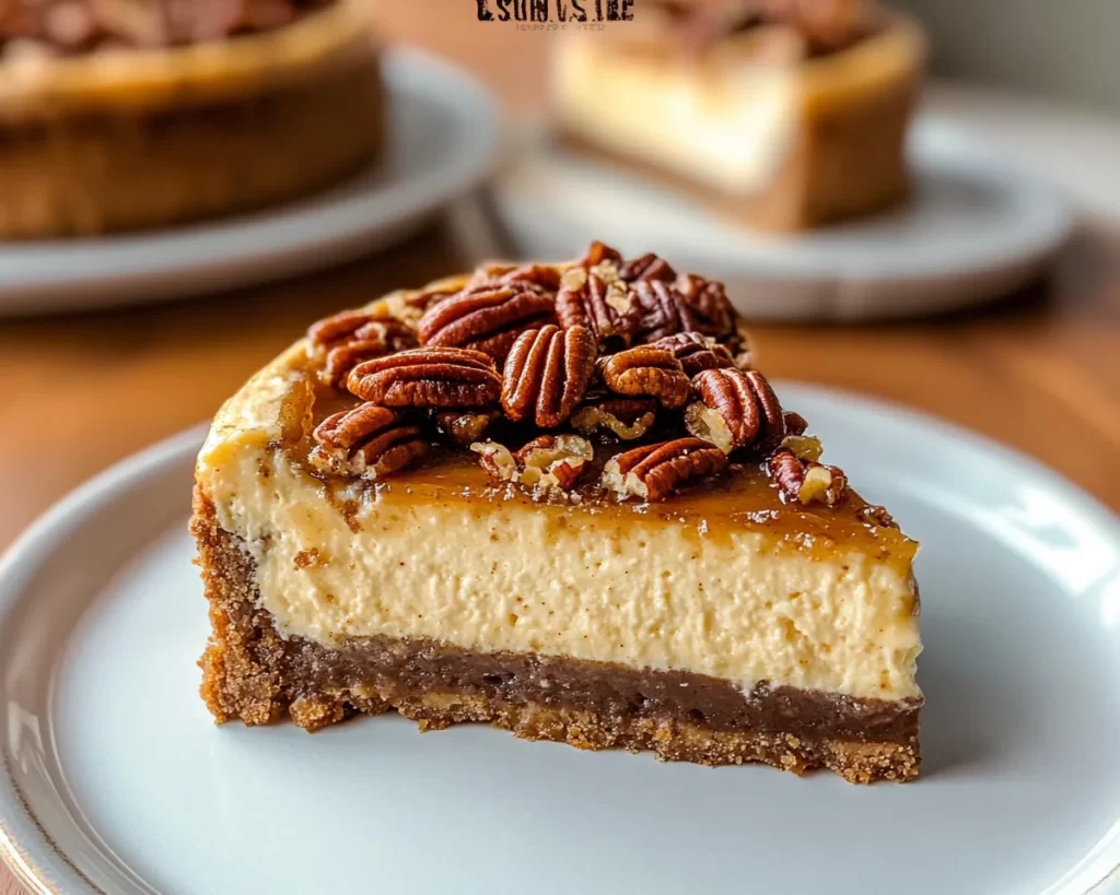 Decadent Pecan Pie Cheesecake