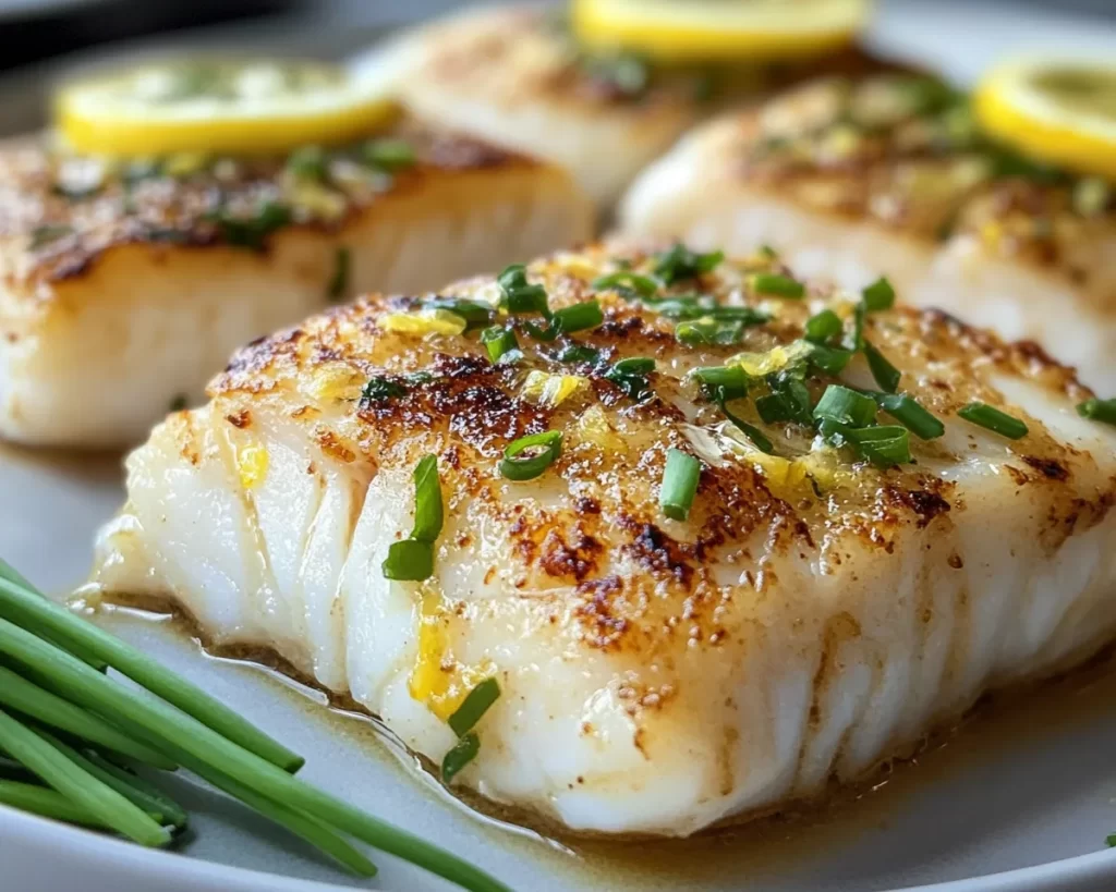 Spring Dinner: Lemon Garlic Butter Cod in 15 Minutes