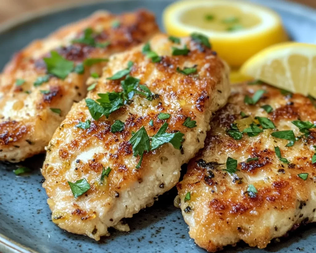 Spring Dinner Ideas: Lemon Garlic Turkey Cutlets in 20 Minutes