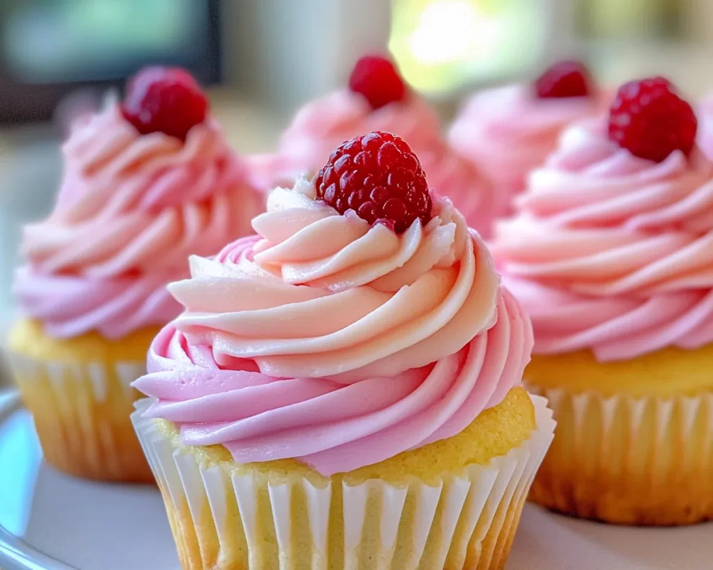 Spring Cupcakes: Lemon Berry Swirl Cupcakes in 7 Steps