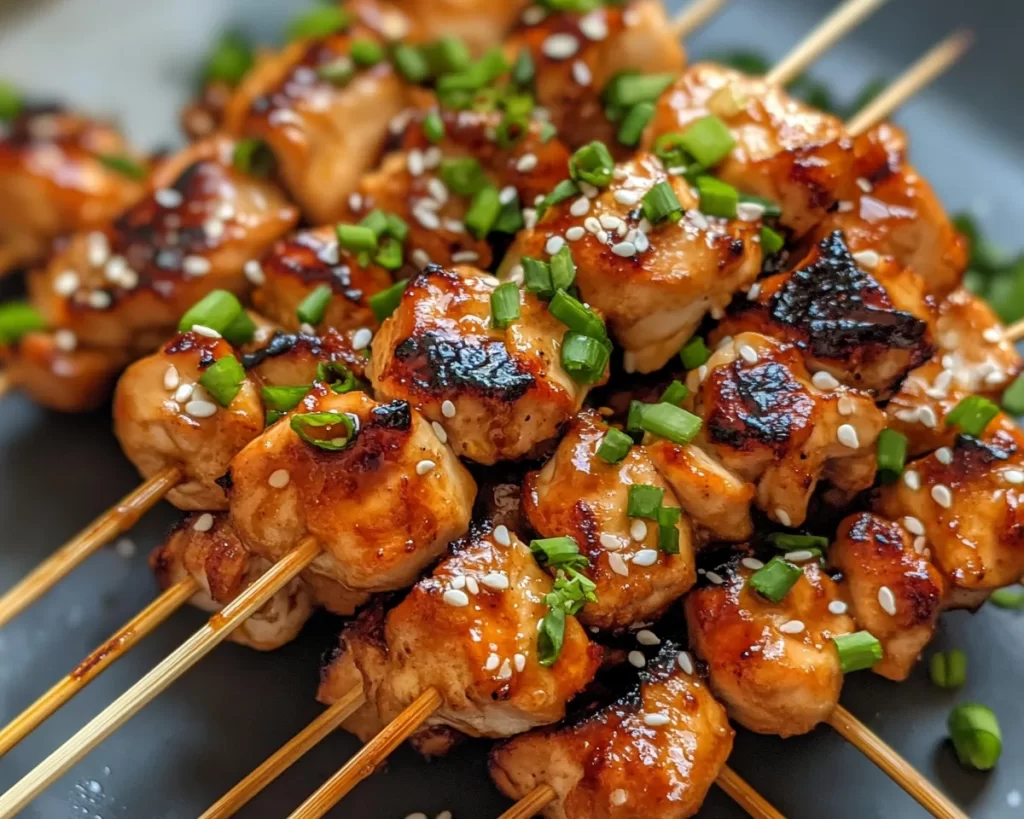 Summer Dinner Ideas: Teriyaki Chicken Skewers in 15 Minutes