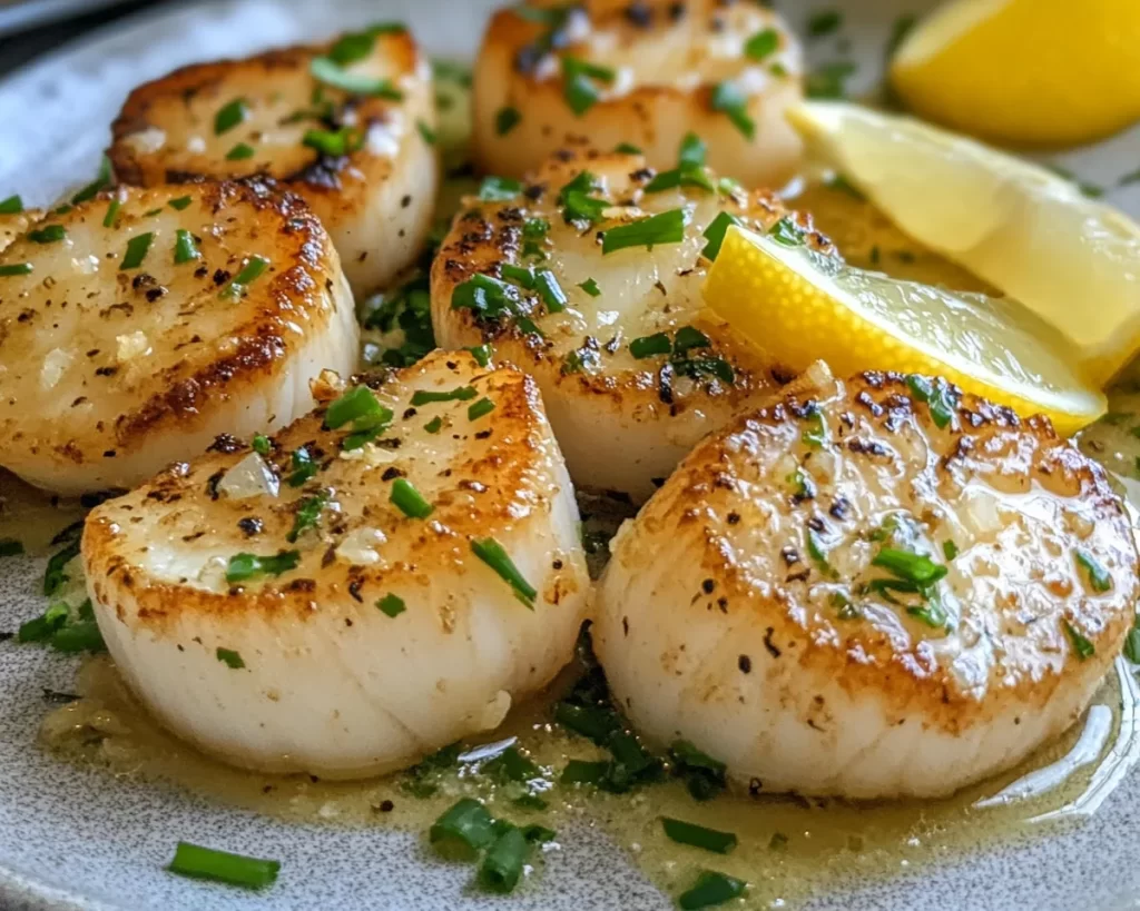 Spring Dinner Ideas: Garlic Lemon Butter Scallops in 15 Minutes