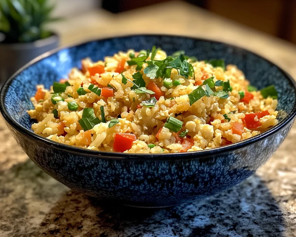 Healthy Easy Recipes: Cauliflower Fried Rice in 15 Minutes