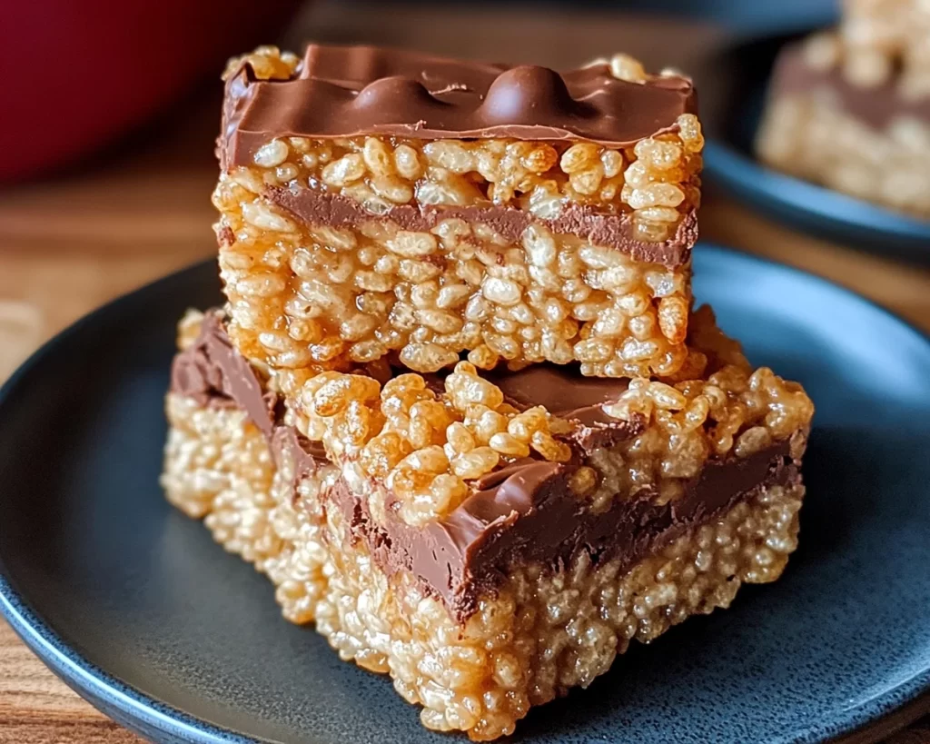 Snickers Rice Crispy Treats