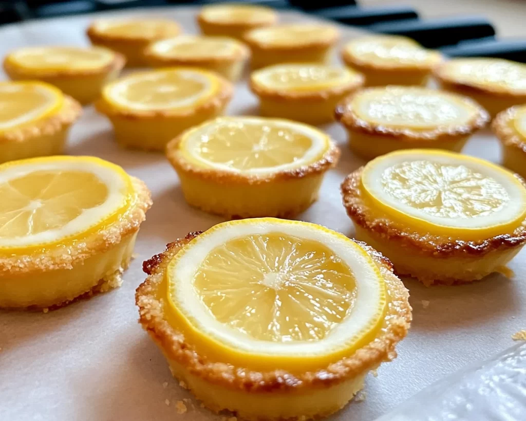 Mini Baby Lemon Impossible Pies