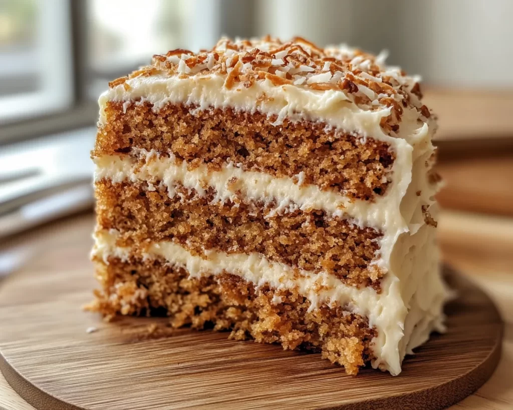 Carrot Cake Recipe: Carrot Cake With Pineapple and Toasted Coconut Frosting in 40 Minutes