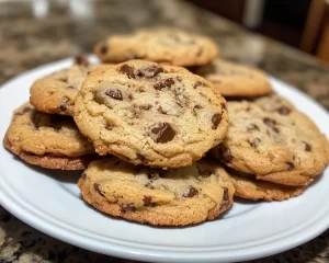 Chocolate Chip Cookies: Brown Butter Toffee Chocolate Chip Cookies in 25 Minutes