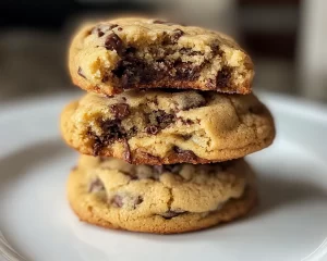 Chocolate Chip Cookies: Nutella Stuffed Chocolate Chip Cookies in 30 Minutes