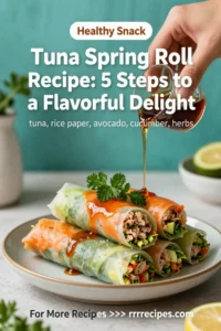 Tuna Spring Roll Recipe: 5 Steps to a Flavorful Delight