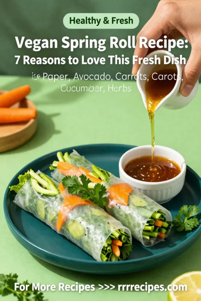 Vegan Spring Roll Recipe: 7 Reasons to Love This Fresh Dish