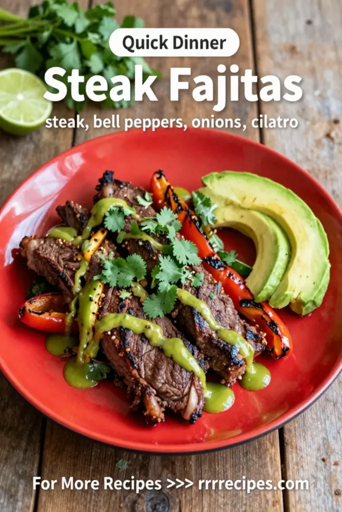 Steak Fajitas