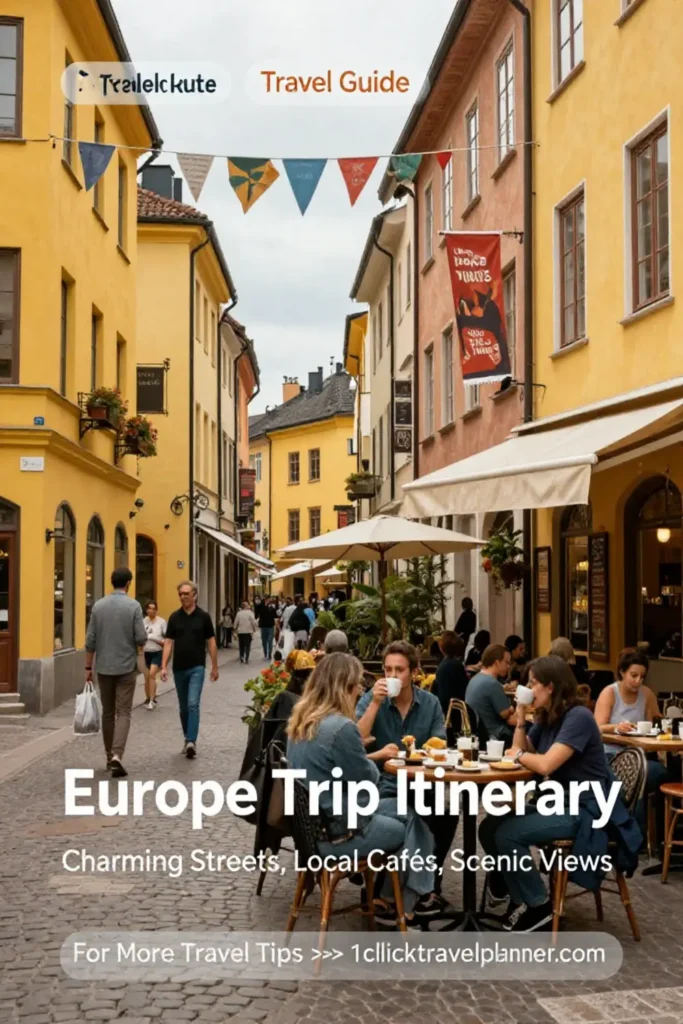 Europe Trip Itinerary ✈️ How to Do It Without Stress