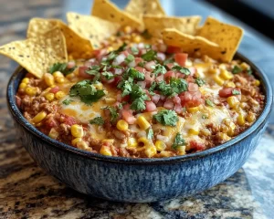 Cinco de Mayo: Loaded Street Corn Dip With Tortilla Chips in 15 Minutes