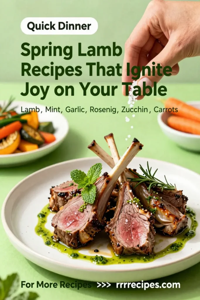 Spring Lamb Recipes That Ignite Joy on Your Table