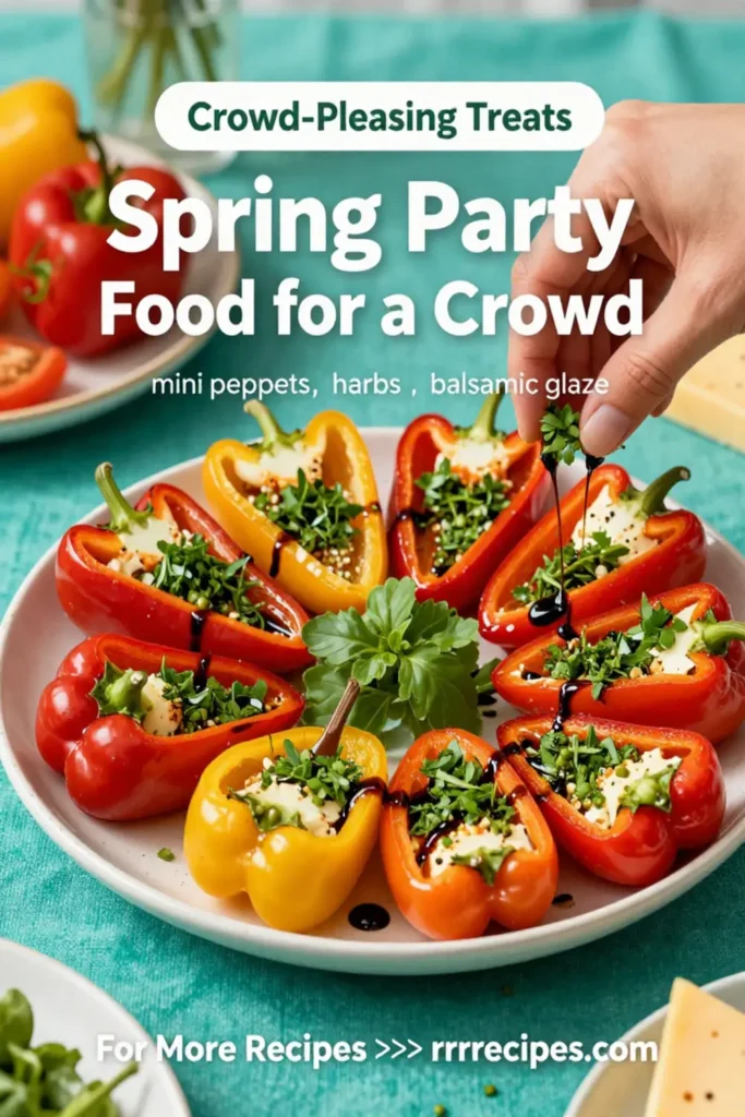 Spring Party Food for a Crowd That Will Wow Your Guests