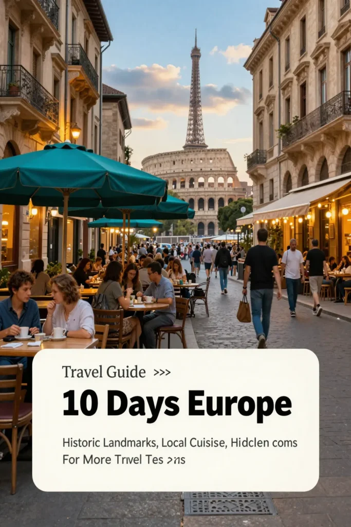 10 Days in Europe ✈️ The Smartest Route to Follow